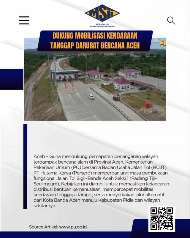 Instagram post from mitrainfra.id. This post is in position 3.