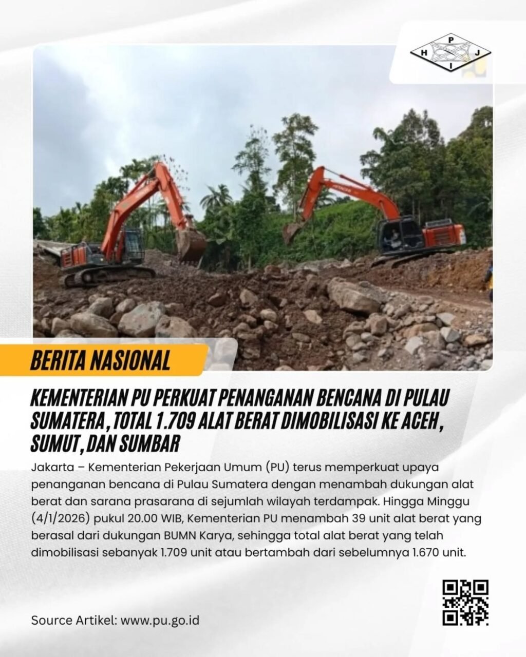 Instagram post from mitrainfra.id. This post is in position 4.